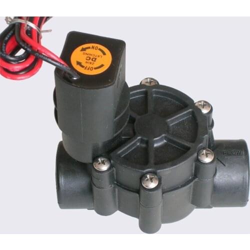 Irrigation system Z&W Valve - 3/4" DC9v Threaded Inline Sprinkler Valve Irrigation System 075D