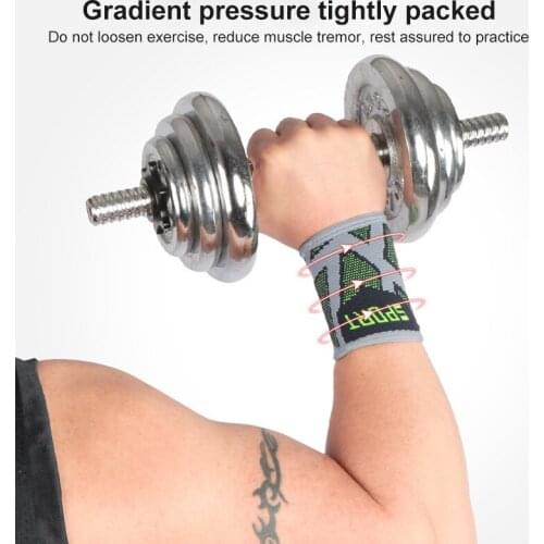 Outdoor sports wrist guard men and women general ventilation pressure wrist with tennis fitness protection (single)