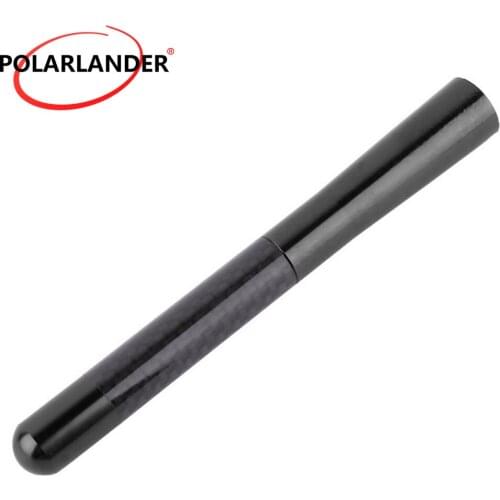 High Quality Universal car antenna car radio antenna Polarlander Short Carbon Fiber Car Antenna 12CM Screw Aluminum voiture