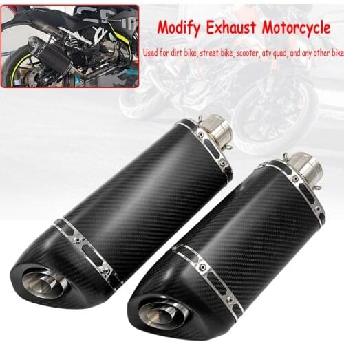 Universal 38-51MM Exhaust Modify Exhaust Muffler For MT-09 MT07 Z900 Z750 NINJA ER6N Dirt Pit Bike Scooter Motocross Motorcycle