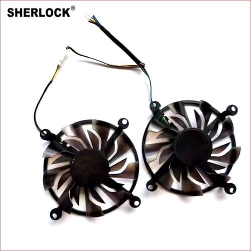 New 86mm 4pin 2pcs/lot cooling fan for ZOTAC GTX950 GTX960 GTX1060 graphics card fan