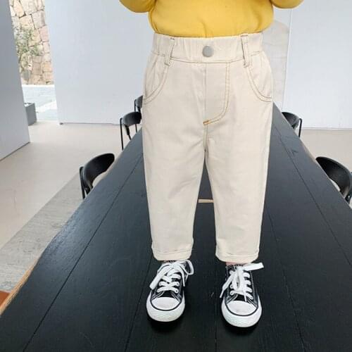 Lasted Spring Summer Thin Casual Pants Boys Kids Trousers Children Clothing Teenagers Formal Outdoor Elastic Waist High Quality