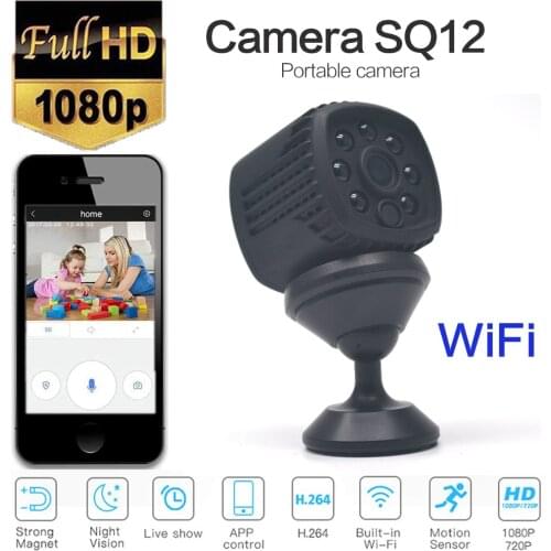 Wifi Mini Camera Night Vision Camcorder HD Video Remote Micro IP Cam Built-in Battery Baby Monitor Support Hidden TF Card 128G