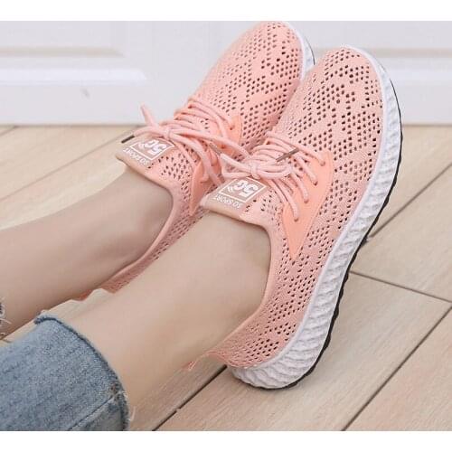 Tennis Shoes For Women Breathable Sneakers 2021 Autumn Sports Comfy Jogging Trainers Female Soft Zapatos De Mujer Cheap