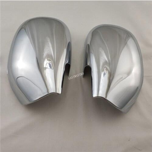 2PCS ABS Chrome Car Side Door Rear View Mirror Cover for Toyota XA10 RAV4 1994-2000 Rearview mirror cover