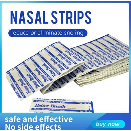 20 pcs Better breath Breathe Right Nasal Strips Anti Snoring Strips Sleep & Snoring Nasal Strips Sleep Better Health Care