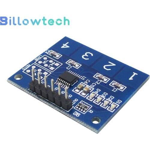 TTP224 4-way capacitive touch switch digital touch sensor module