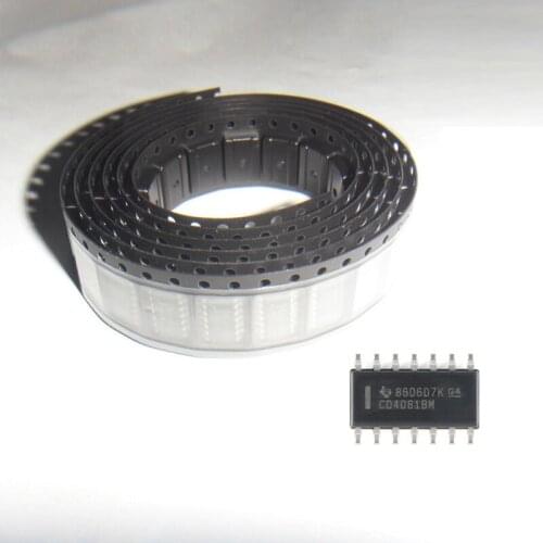 50pcs/lot CD4081BM96 CD4081B SOIC-14 CMOS Quad 2-Input & Gate Logic IC New and Original