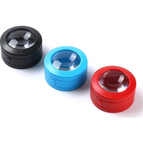 5X Round Paper weight Magnifier with LED light