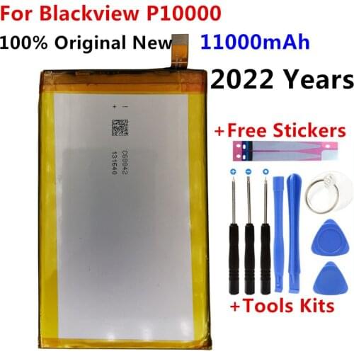 High-quality 100% original battery for Blackview P10000 Pro 11000mAh battery Batteries+Tools