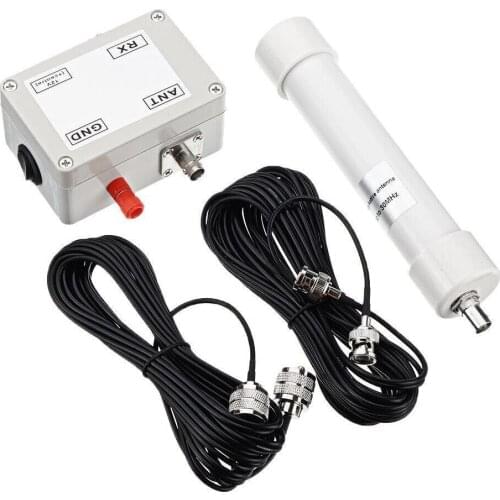 High Quality Active Receiving Antenna Mini Whip VLF LF HF VHF SDR Antennas With Connect Cable Signal Receive 10KHz-30MHz
