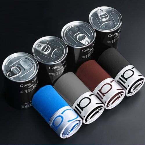 Boxer Men 4pc/lot Mens Underwear Boxers Cotton Boxershorts Mens Underwear Boxers Hombre Cueca Boxer Homme Sexy underw Men