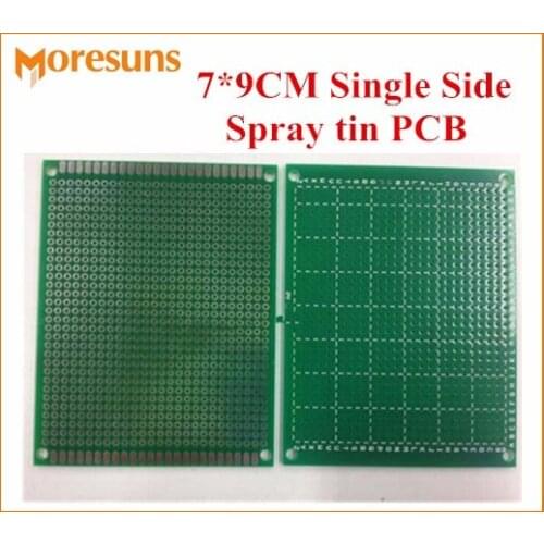 Fast Free Ship 50pcs/lot 7*9CM Single-Sided PCB HAL PCB Fiber Universal Plate Universal Board Test Board Ciucuit PCB