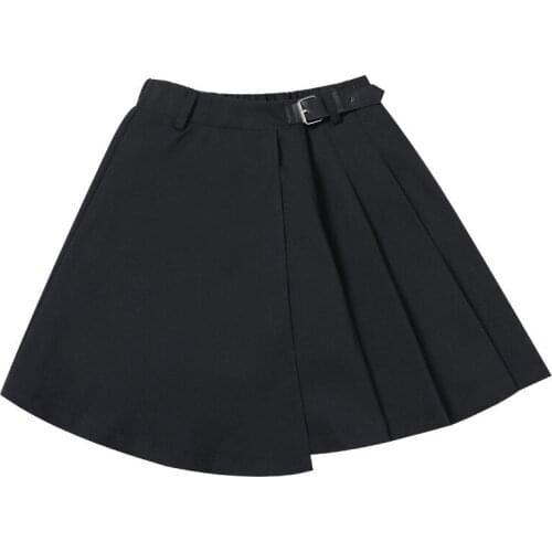 8 10 years Girls Black Pleated Skirts Teen Girls Skirts 2021 New Autumn Spring Clothes