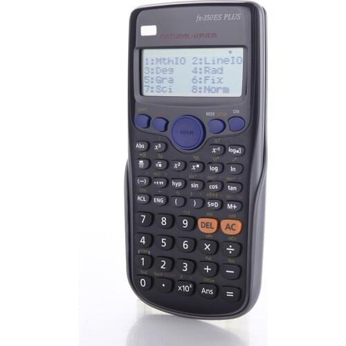 FX-350ES PLUS Multi-function Scientific Function Computer No Text Student Exam Calculator Engineering Finance Statistics