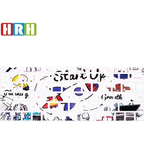 HRH Stylish Design Silicone Keyboard Covers Keypad Skin Protector Protective Film For Microsoft Surface PRO 4 Surface Pro 4