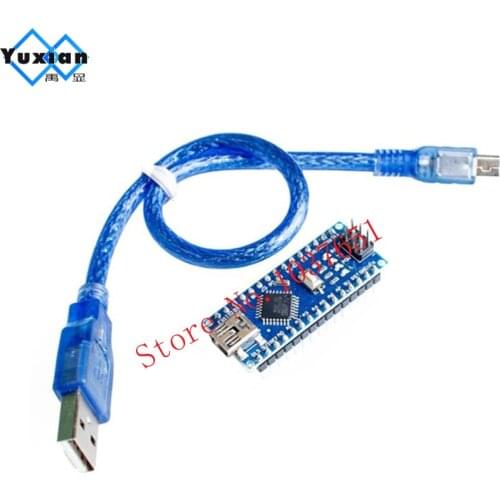 Nano CH340 ATmega328P MicroUSB Pins soldered Nano V3.0