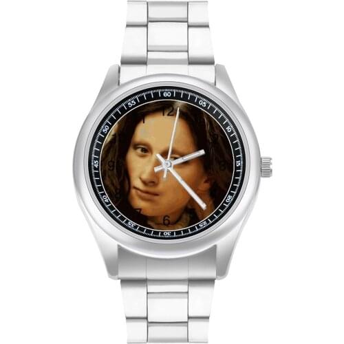 Mona Lisa Quartz Watch Photo Funny Wrist Watch Steel New Business Girl Wristwatch