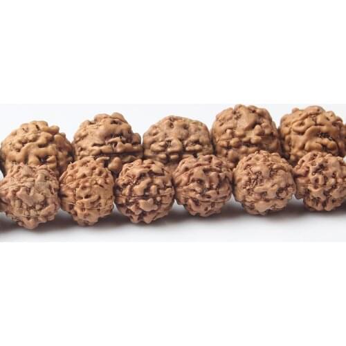 LanLi 6/8/10mm Natural Jewelry Vajra Bodhi Religion Walnut loose beads Suitable for DIY men and women to string Buddha beads