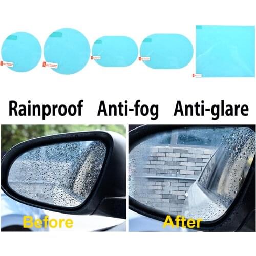 A Pair Of Car Rearview Mirror Waterproof And Anti-Fog Rain-Proof Film Side Window Glass Film A Variety Of Size Specifications