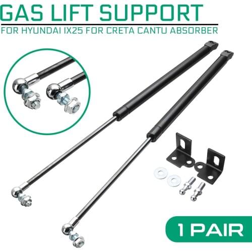 Front Engine Cover Refit Bonnet Hood For Hyundai ix25 for Creta Cantu Gas Shock Lift Strut Bars Support Rod