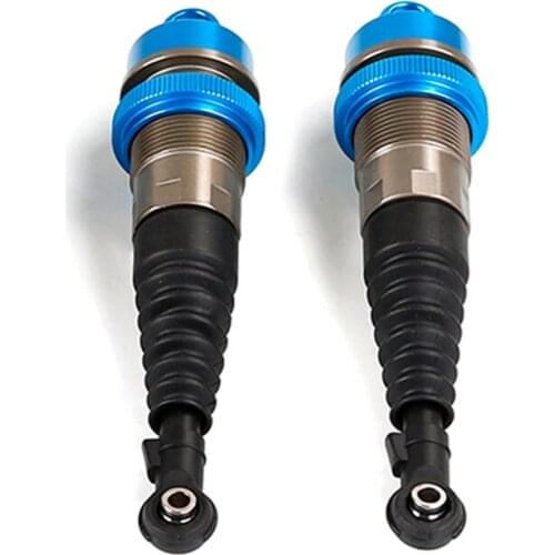 Plastic Front Shock Absorber Dust Cover Shock Absorption Assembly for 1/5 HPI Rovan BAJA LT KM LOSI 5IVE-T 5T