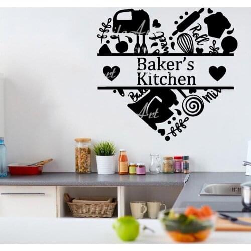 Lovely kitchen Home Decoration Accessories For Kids Rooms Decoration Wall Art MURAL Drop Shipping