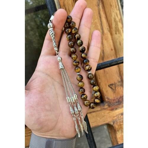 MÜNTAKIŞ sphere-cut pattern rosary TSB0004470