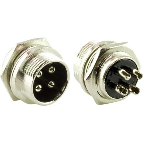 MAYK PLUG MALE CHASSIS 4 PİNLİ