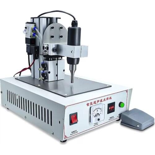 1200W Portable Mini All-in-One Spot Welder Plane Ultrasonic Mask with Ear Cord Spot Welder