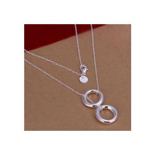 Vente CHAUDE!!! N020 Trois Ligne Perle Collier Prix Usine Livraison gratuite collier en argent. bijoux de mode jewellry collier