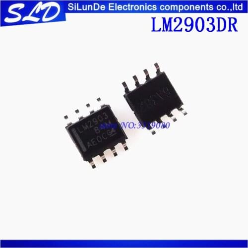 Free Shipping 200pcs/lot LM2903DR LM2903D LM2903 SOP-8 new and original in stock