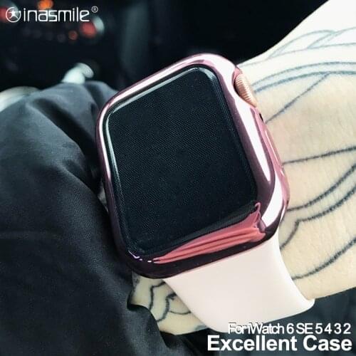 Amazing 360 Soft Clear Watch Cover for Apple Watch Case 6 SE 5 4 42MM 38MM Slim TPU Screen Protector for iWatch 4 3 2 44MM 40MM