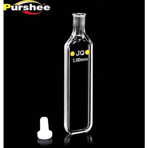 Quartz cuvette cell with PTFE stopper(350ul)