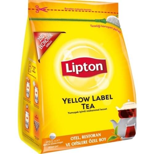 GREAT FRIEND Lipton Yellow Label Teapot Bag 250 Pcs FREE SHİPPİNG