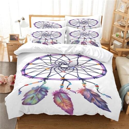 Dream Catcher Bedding Set Duvet Cover Set 3d Bedding Digital Printing Bed Linen Queen Size Bedding Set Fashion Design