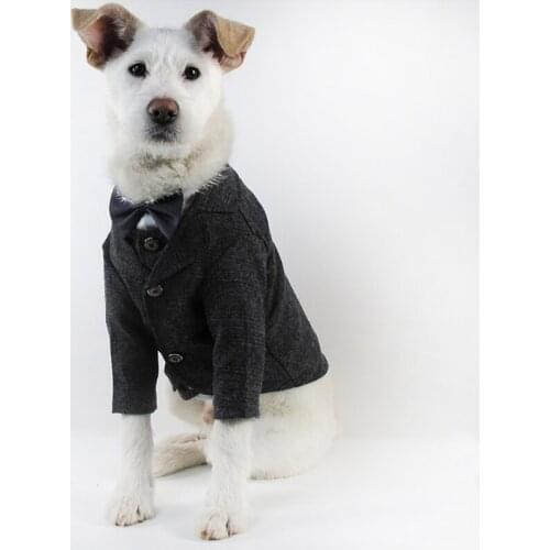 Multicolor Dog Clothes Wedding Formal Coat Vest Gentleman Cat Tuxedo Daily Outfit For Small Meidum Dogs Cats Party Apparel