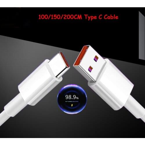 USB Type C Cable 6A Original Xiaomi Fast Turbo Charging Data Line For MIUI 11 10T Pro 5G 10i 10S Poco X3 CC9 Pro Redmi K40 K30 9