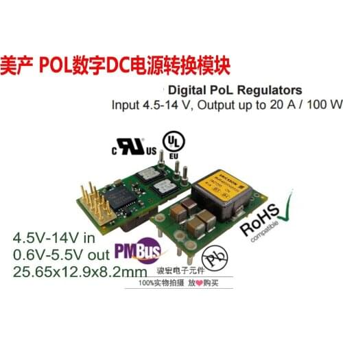 Original new 100% BMR4500002/020 non-isolated pol digital DC power conversion module 100W 20A 4.5-14V to 0.6-5V