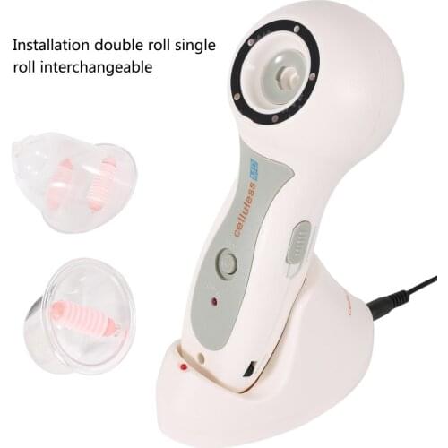 Portable INU Celluless Body Vacuum Anti-Cellulite Deep Massage Device Therapy Treatment Kit Beauty Device Relaxation EU Plug