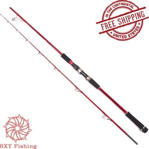 SXY FISHING 1.25M 1.4M/1.6M 1.8M 2.4M 2.7M Fishing ro Boat Rod Raft Rod Lure Rod Deep-sea fishing rod Fishing force Super light