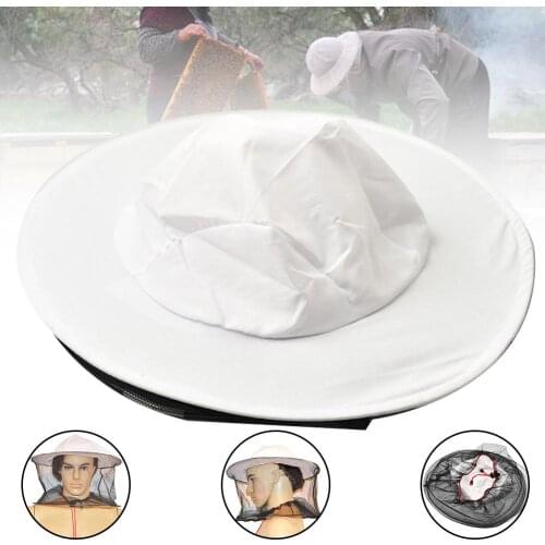 Beekeeping Hat Mosquito Bees Insect Net Head Neck Cover Mesh Cap Beekeeping Hat