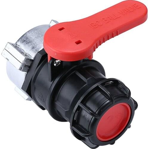 High Quality IBC Tank Adapter Replacement Stopcock S75x6 (75mm) S60x6 (60mm) IBC Ball Valve Tank Replacement