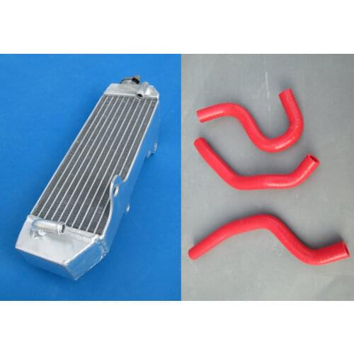 Aluminum Radiator + Hose For HONDA CR85 CR85R CR 85 R 1997-2008 1998 1999 2000 2001 2002 2003 2004 2005 2006 07 High Performance