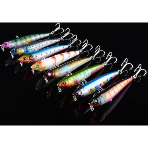 1 Pcs Minnow Fishing Lures 3D Eyes Artificial Hard Bait 8.8cm 10.2g Pesca Sinking Wobbler Crankbaits Carp Bass Tackle