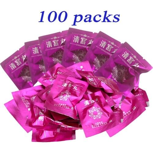 100 Pcs Chinese herbal tampons for women cleaning acupoint tampons vaginal detox pearls uterine detox pearls & womens health