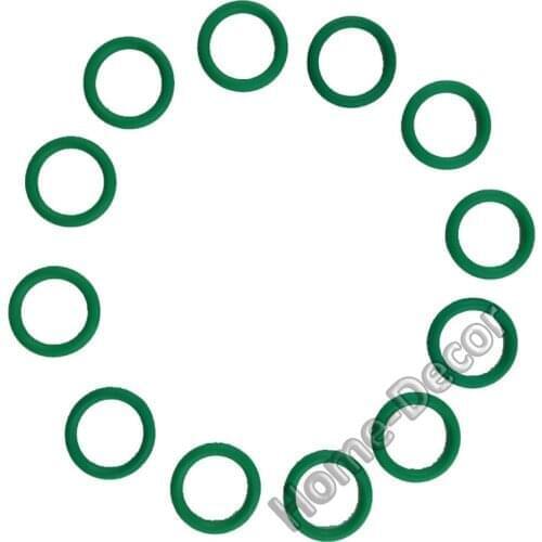 2 pcs Heat Oil Resistant 4.0mm(Wire Diameter) FKM Fluorine O-Ring Rubber Sealing Ring O.D 56-200mm for Oil sealing , Waterproof