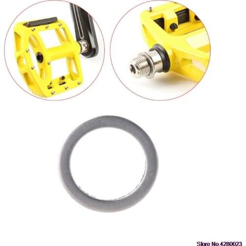 2021 New 2 Pcs Bicycle Pedal Spacer Crank Cycling MTB Bike Stainless Steel Ring Washers