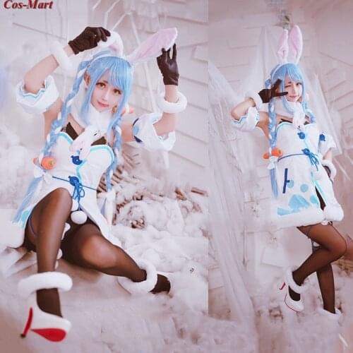 Anime VTuber Hololive Usada Pekora Cosplay Costume Fashion Cute Uniform Dress Activity Party Role Play Clothing Custom-Make