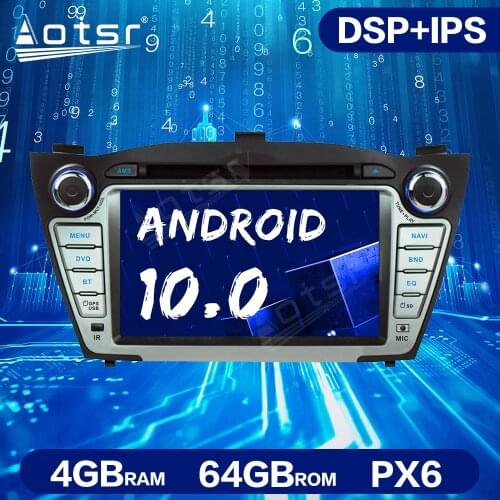 Android 10.0 4GB+64GB For Car Radio GPS Navigation Unit For Hyundai IX35 Tucson 2009-2015 Car Multimedia Stereo Player Head unit